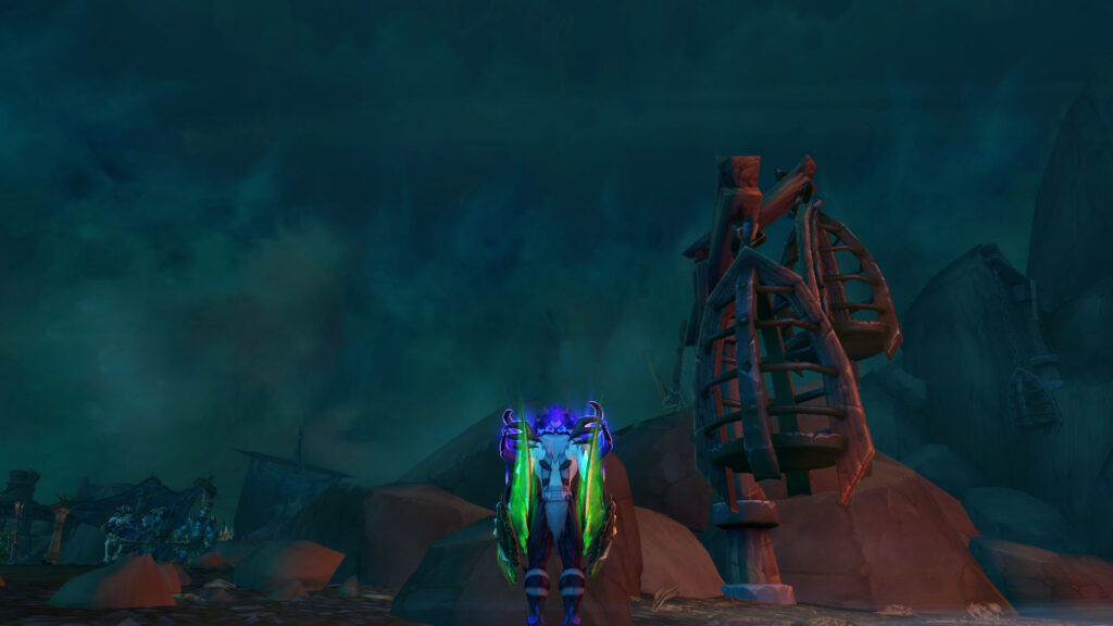 WoW night elf and prisoner cages